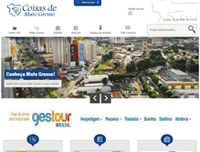 Tablet Screenshot of coisasdematogrosso.com.br